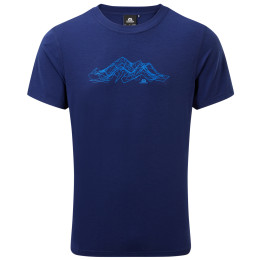 Pánské triko Mountain Equipment Groundup Mountain Tee Medieval Blue
