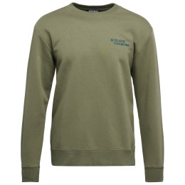 Pánská mikina Black Diamond M Mini Stacked Crewneck