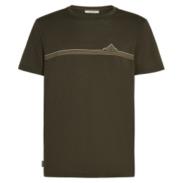 Pánské triko Icebreaker Men Merino 150 Tech Lite SS Tee Range Stripes