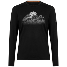 Pánské funkční triko Icebreaker Men Mer 200 Oasis LS Crewe Rising Light