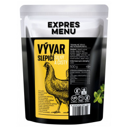 Hotové jídlo Expres menu Slepičí vývar 500g