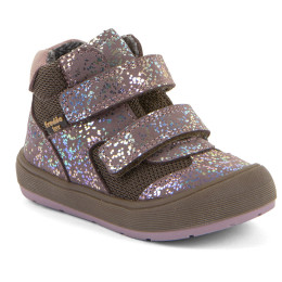 Dětské celoroční barefoot boty Froddo Ollie Lumi Tex Pink Shine