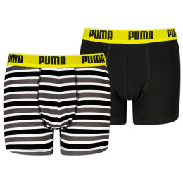 Chlapecké boxerky Puma Everyday Striped Boxers 2P