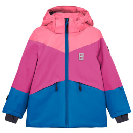 Dětská zimní bunda LEGO® Official Merchandise Lwjested 708 Fuchsia
