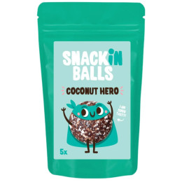 Sportovní výživa SNACKin BALLS Coconut Hero 65 g