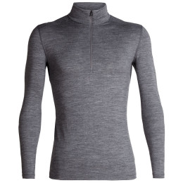 Pánské triko Icebreaker Mens 200 Oasis LS Half Zip-gritstone HTHR