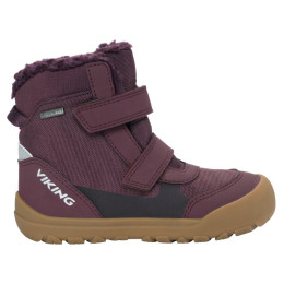 Dětské zimní boty Viking Outdoor Footwear Spruce Barefoot Warm GTX 2V Wine