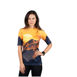 Dámské funkční triko Drexiss All Sunset Yellow Coolmax