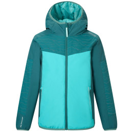Dětská zimní bunda Regatta Illuma Reflective Jacket Turquoise/Mediterranea