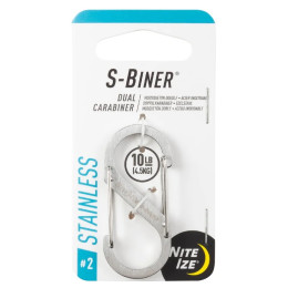 Pomocná karabina Nite Ize S-Biner Stainless Steel #2