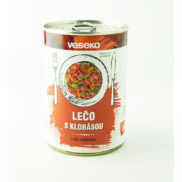 Hlavní jídlo VESEKO Lečo s klobásou