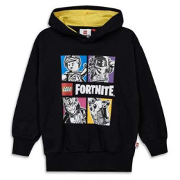 Dětská mikina LEGO® Official Merchandise Lwsian 700 Black