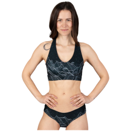 Sportovní podprsenka Drexiss Diamond Beach Black