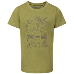 Dětské triko Alpine Pro Nogero Green Oasis