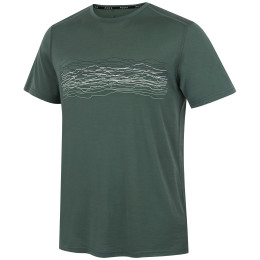 Pánské triko MOOA Merino Lyolite Waves 150 Short