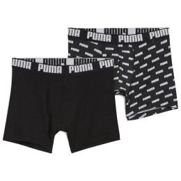 Pánské boxerky Puma Everyday Logo Print Boxers 2P