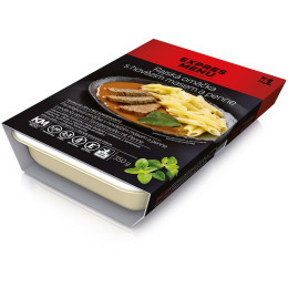 Expres menu Rajská omáčka s hovězím, rýže 400 g