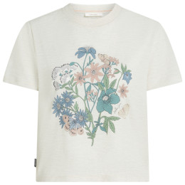 Dámské triko Icebreaker Merino 150 Tech Lite SS Crop Tee NZ Flora