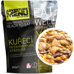 Hotové jídlo Adventure Menu Kuřecí po zahradnicku 400g