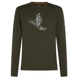 Pánské funkční triko Icebreaker Men Merino 200 Oasis LS Crewe SkiingYeti