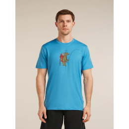 Pánské funkční triko Icebreaker Merino 150 Tech Lite SS Tee Bear Catch