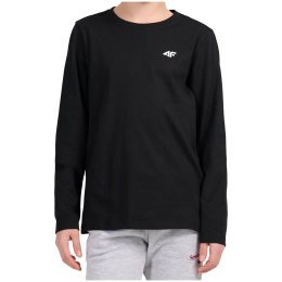 Dětské triko 4F Longsleeve F654 Deep Black
