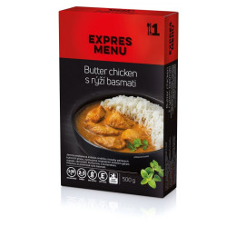 Hotové jídlo Expres menu KM Butter chicken s basmati rýží