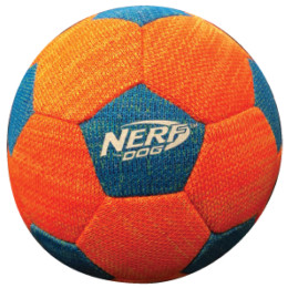 Hračka pro psa Nerf Dog X-Weave Soccer Squeak Ball 12,5 cm