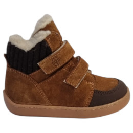 Dětské barefoot boty beBare 3555TY Tan