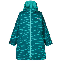 Dětský nepromokavý kabát Regatta Junior Changing Robe Mediterranea
