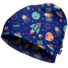 Čepice H.A.D. Printed Fleece Beanie Kids Rocket
