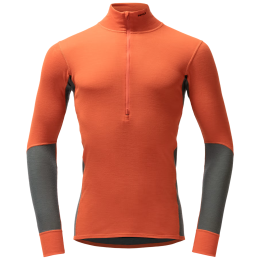 Pánské funkční triko Devold Wool Mesh 190 Zip Neck Man