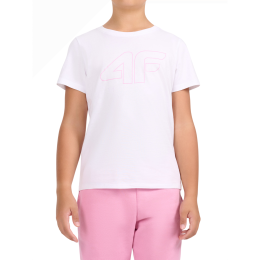 Dětské triko 4F Tshirt F3602 White