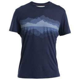 Pánské funkční triko Icebreaker Men Merino Core SS Tee Cook Reflected