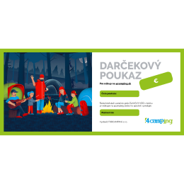 Voucher 4camping Tištěný dárkový poukaz SK