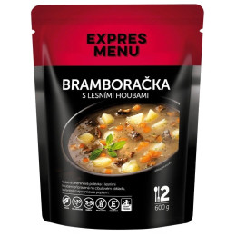 Polévka Expres menu Bramboračka s lesními houbami 600 g