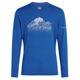 Pánské funkční triko Icebreaker Men Mer 200 Oasis LS Crewe Rising Light