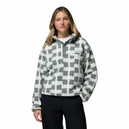 Dámská mikina Columbia Helvetia™ II Printed Cropped Half Snap