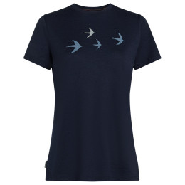 Dámské triko Icebreaker Women Merino 150 Tech Lite SS Tee Bird Transit