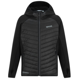 Dětská bunda Regatta Junior Andreson Hybrid Black/Sealgr