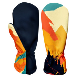 Dětské softshellové rukavice WAMU Mountain Bike