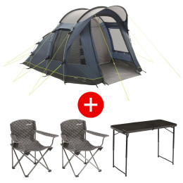 Set stan Outwell Woodville 4 + stůl + 2x židle