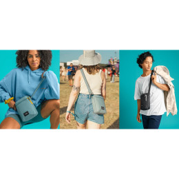 Taška přes rameno Pacsafe GO Festival Crossbody