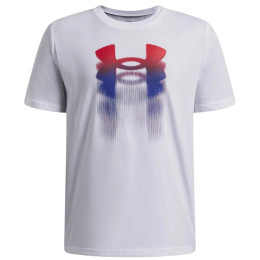 Dětské triko Under Armour B Logo Blur SS White
