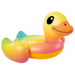 Nafukovací kachna Intex Yellow Duck Ride-On