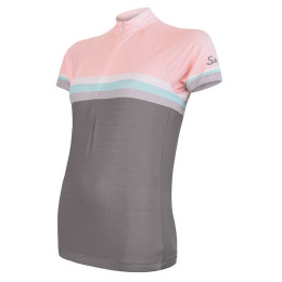 Dámský cyklistický dres Sensor Cyklo Summer Stripe