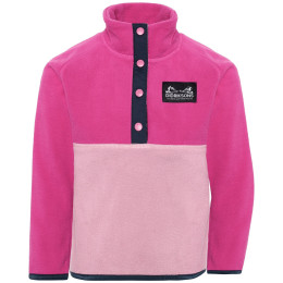 Dětská mikina Didriksons Monte Kids Half Bu 6 Cactus Pink