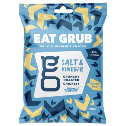 Pražení cvrčci Eat Grub Salt and Vinegar