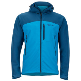 Pánská bunda Marmot Estes Hoody-modrá-čelní pohled