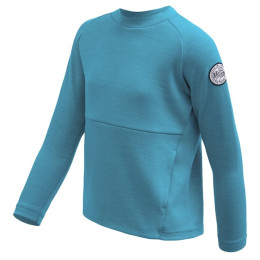 Dětská funkční mikina Sensor Merino Upper Traveller Mint Blue